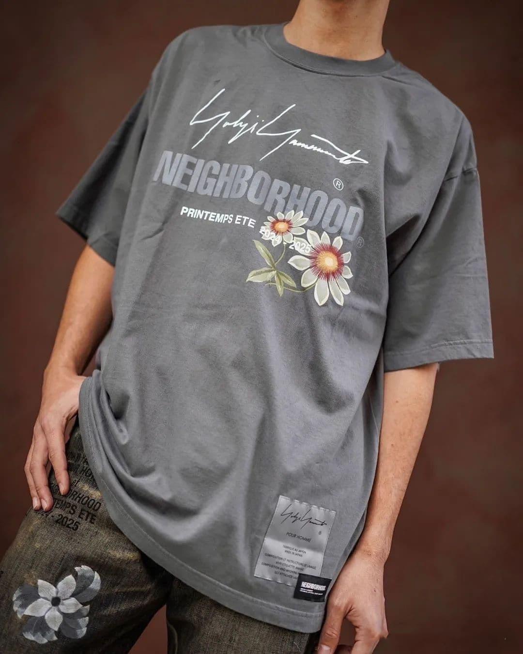 Meighborhood x Yohji Yamamoto TEE SS-1 山本耀司聯名短TEE