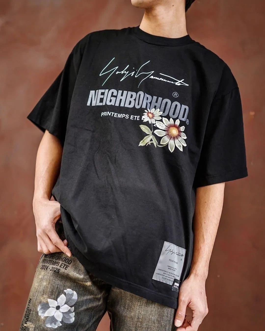 Meighborhood x Yohji Yamamoto TEE SS-1 山本耀司聯名短TEE