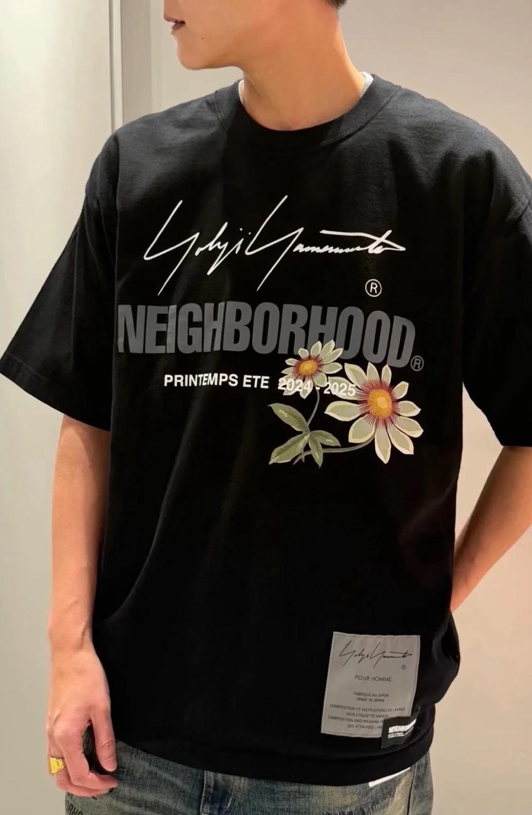 Meighborhood x Yohji Yamamoto TEE SS-1 山本耀司聯名短TEE