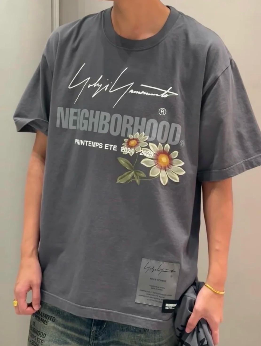 Meighborhood x Yohji Yamamoto TEE SS-1 山本耀司聯名短TEE