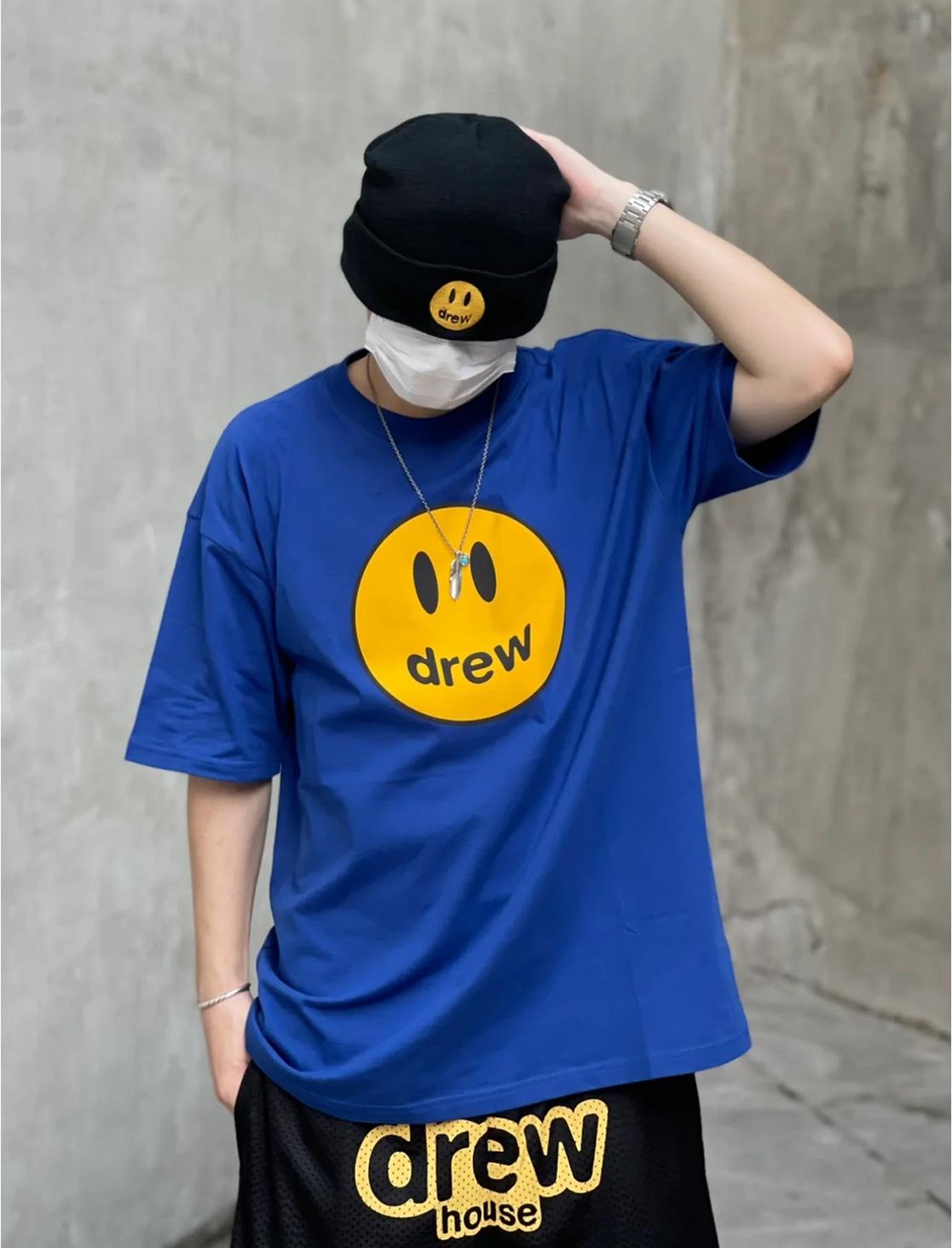 Drew House 小賈斯丁Burgundy Mascot ss Tee 笑臉短TEE