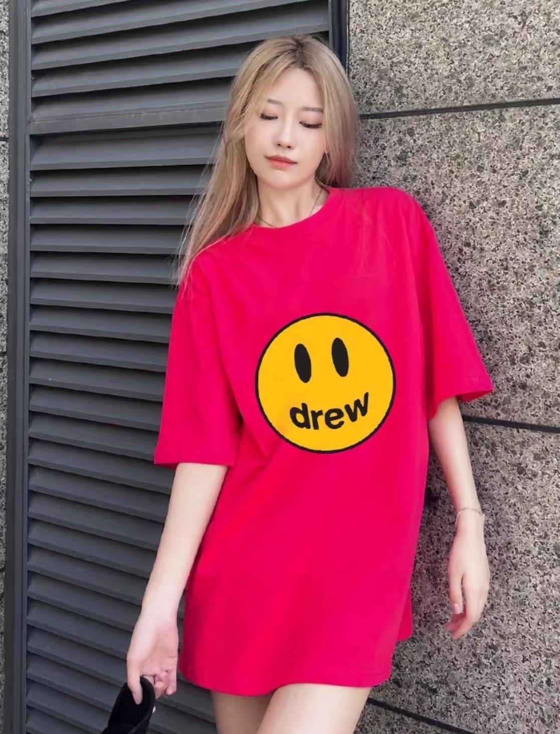 Drew House 小賈斯丁Burgundy Mascot ss Tee 笑臉短TEE