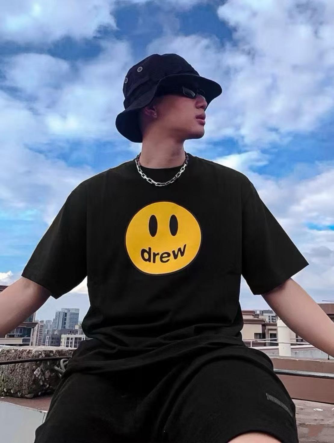 Drew House 小賈斯丁Burgundy Mascot ss Tee 笑臉短TEE