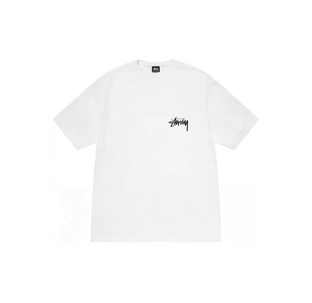 Stussy FW22 Low Tide 低潮海灘人物Logo短TEE