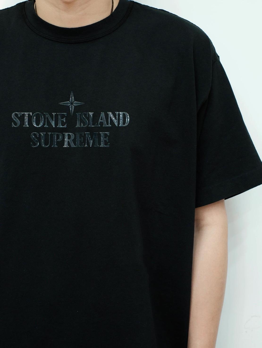 Supreme x Stonelsland 22ss 聯名短TEE