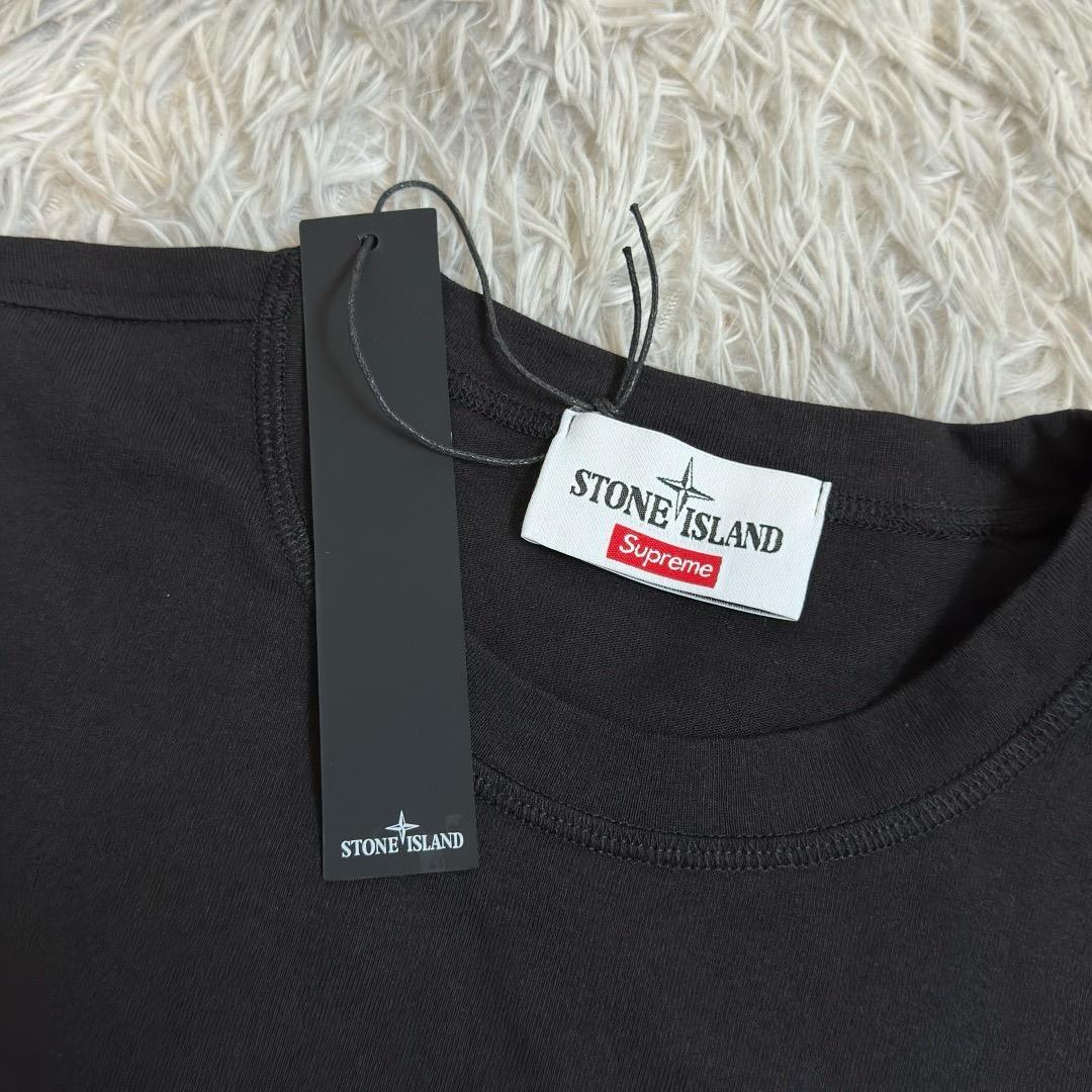 Supreme x Stonelsland 22ss 聯名短TEE