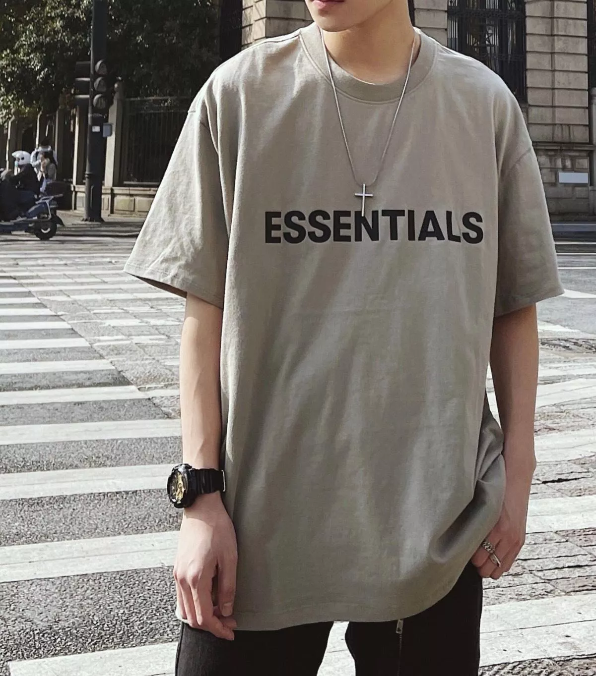 Fear Of God Essentials 前字Logo 20ss短TEE