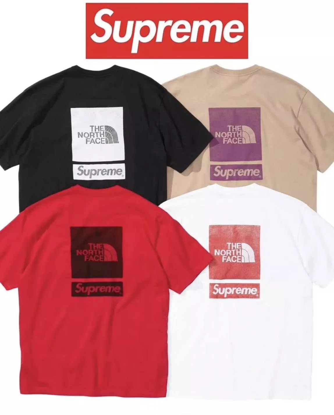 Supreme® x The North Face® 2024 SS 春夏 SS Top 聯名短TEE