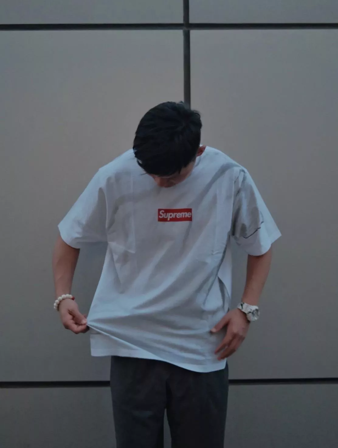 Supreme MM6 Maison Margiela Box Logo Tee 聯名TEE