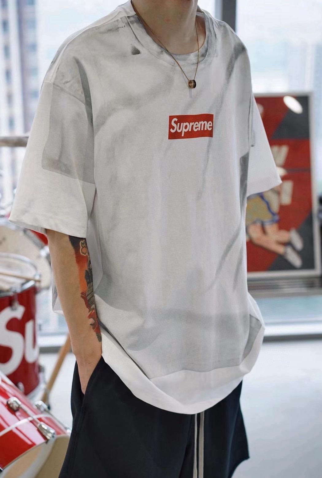 Supreme MM6 Maison Margiela Box Logo Tee 聯名TEE