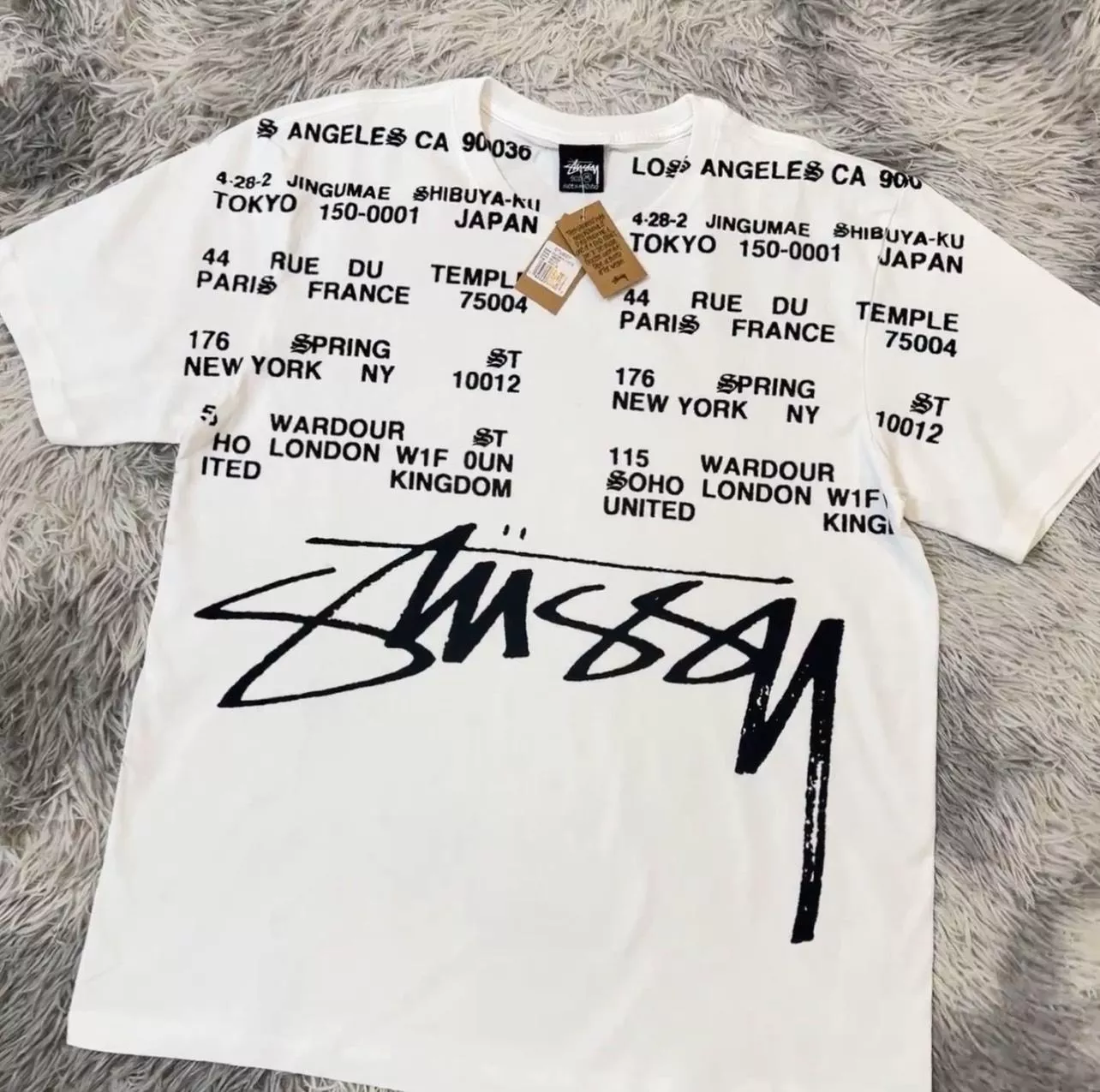 Stussy Locations Tee Pigment Dyed城市限定款 城市限定短TEE