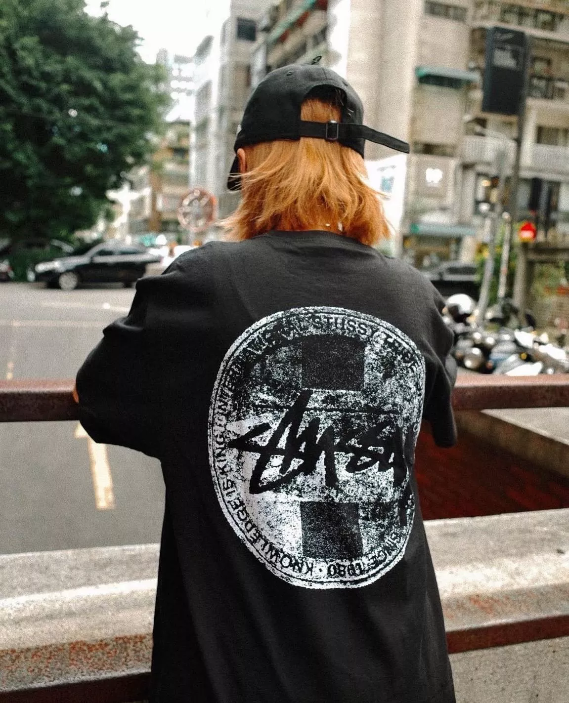 Stussy 24SS Dot Stamp 郵票印章短TEE