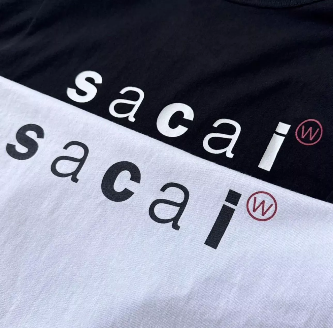 Wtaps x Sacai Print T-shirt / SS / Cotton.Sacai 聯名短TEE