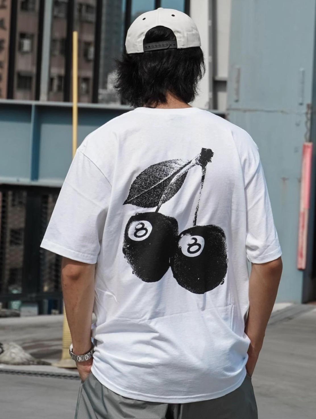 24SS STUSSY CHERRIES TEE cherry 8ball 半袖 STUSSY SS24 CHERRIES 