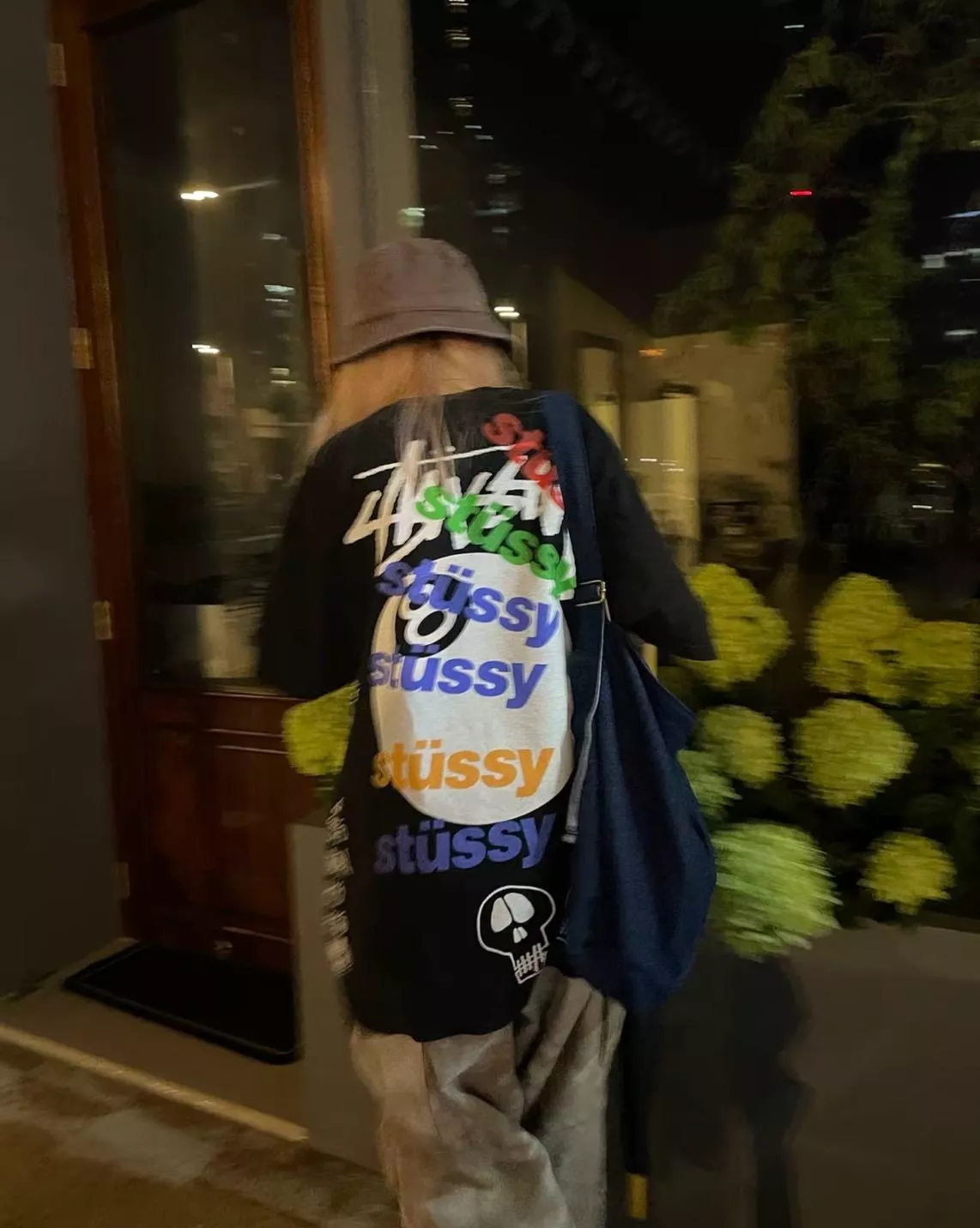 Stussy ss23 Test Strike Pigment Dyep TEE 塗鴉8號球短TEE