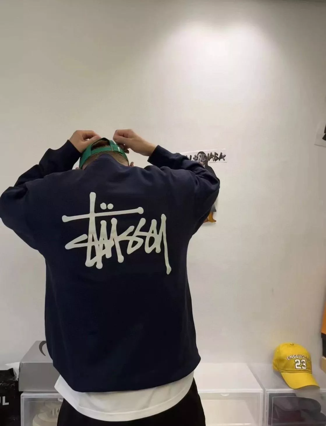Stussy Basic經典款大學TEE 衛衣