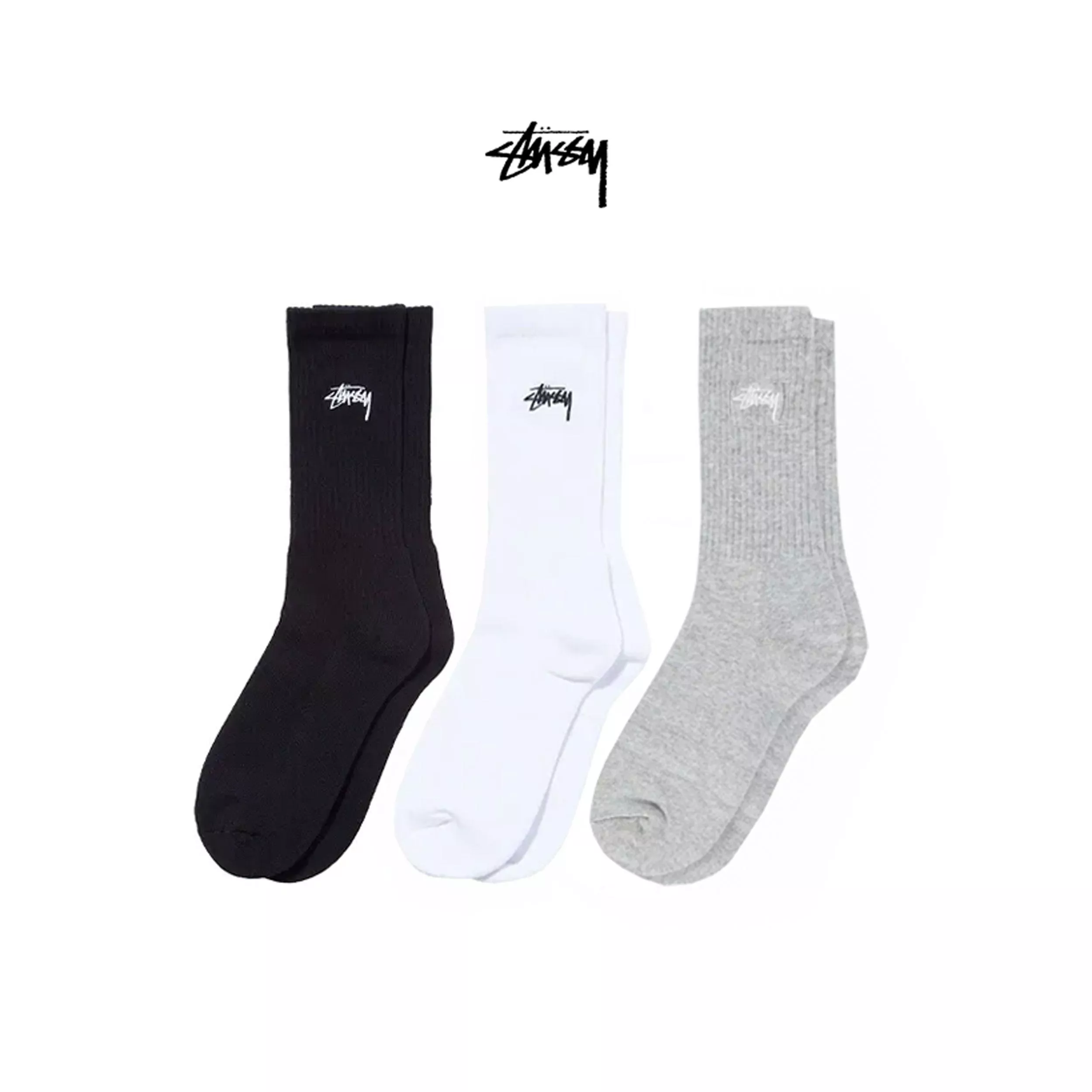 Stussy Stock Crew Socks 長襪