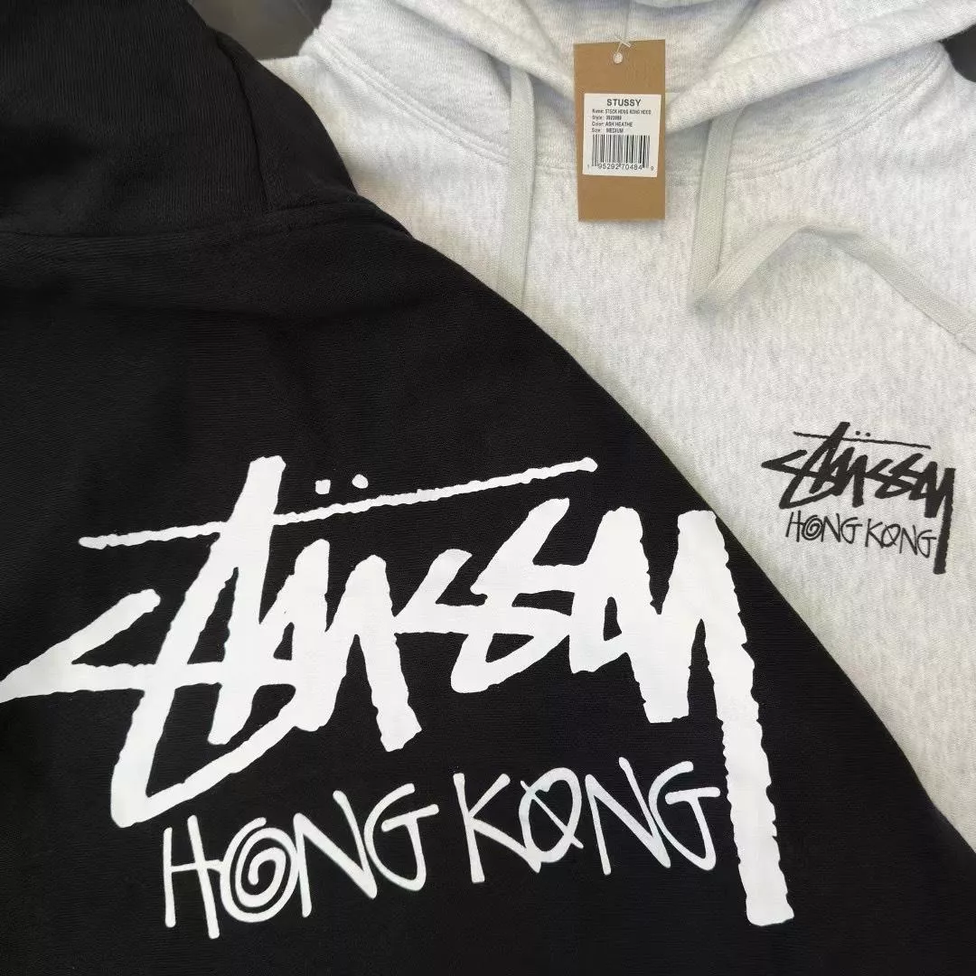 Stussy Hong Kong Hoodie香港城市限定帽TEE