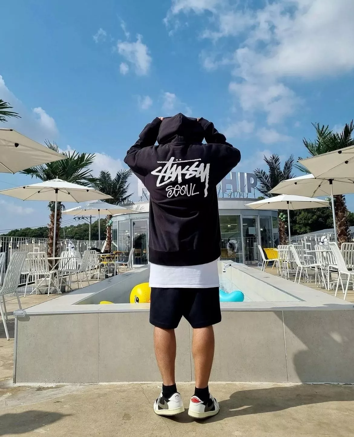 Stussy Seoul Hoodie首爾城市限定帽TEE