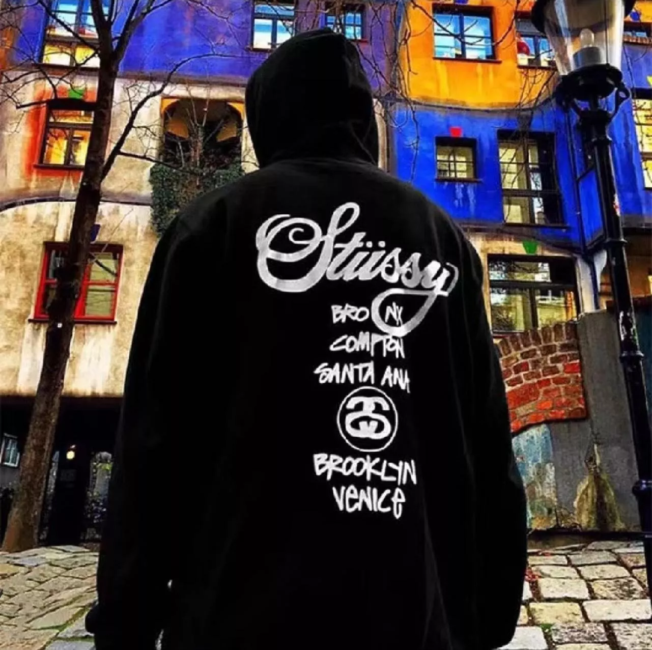 Stussy World Tour世界巡迴連帽外套