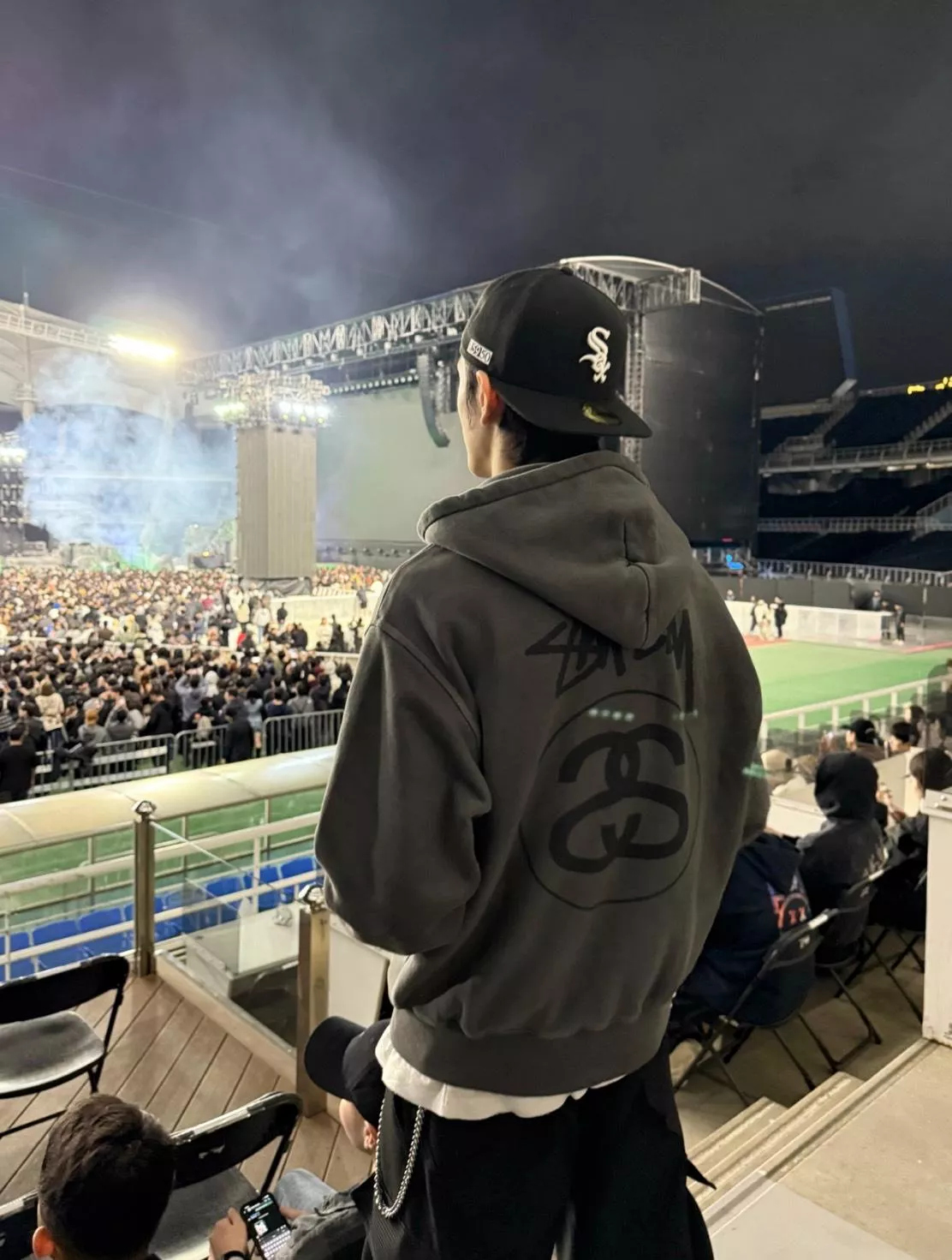 Stussy 2025AW Stock Link Zip Hoodie Pigment連帽外套