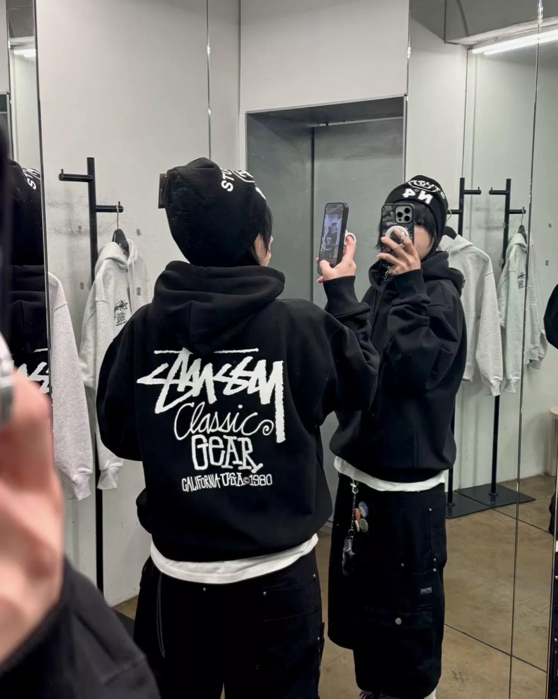 Stussy 25FW CLASSIC GEAR HOODIE 帽TEE