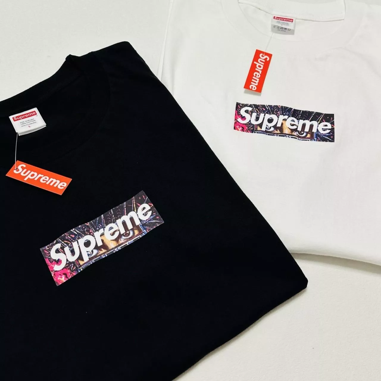Supreme® x Michael Jackon 麥可·傑克森專輯box logo短TEE