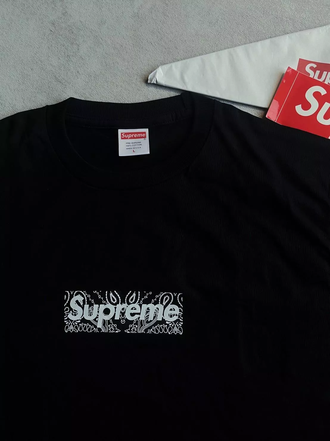Supreme® Bandana Box Logo 變形蟲短 TEE
