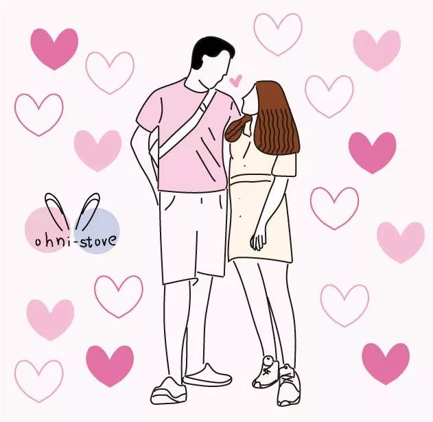 《ohni彩色似顏繪》手繪/客製化/似顏繪/Q版/人像/情侶/手機桌布/生日/情人節/畢業/週年紀念禮物