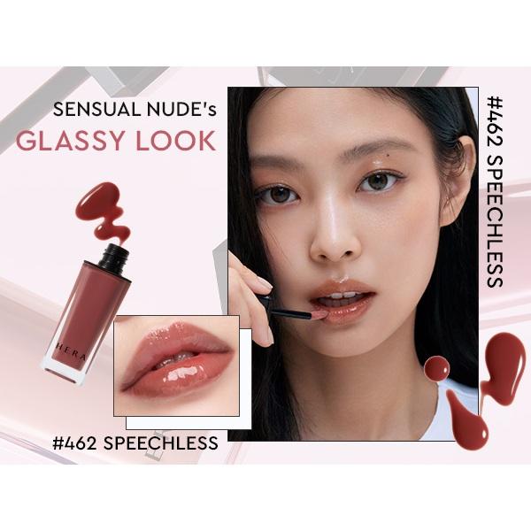 【韓氏愛美】HERA 赫拉 魅惑裸透鏡彩唇釉 魅惑致彩柔霧啞光脣釉 jennie pick 唇釉