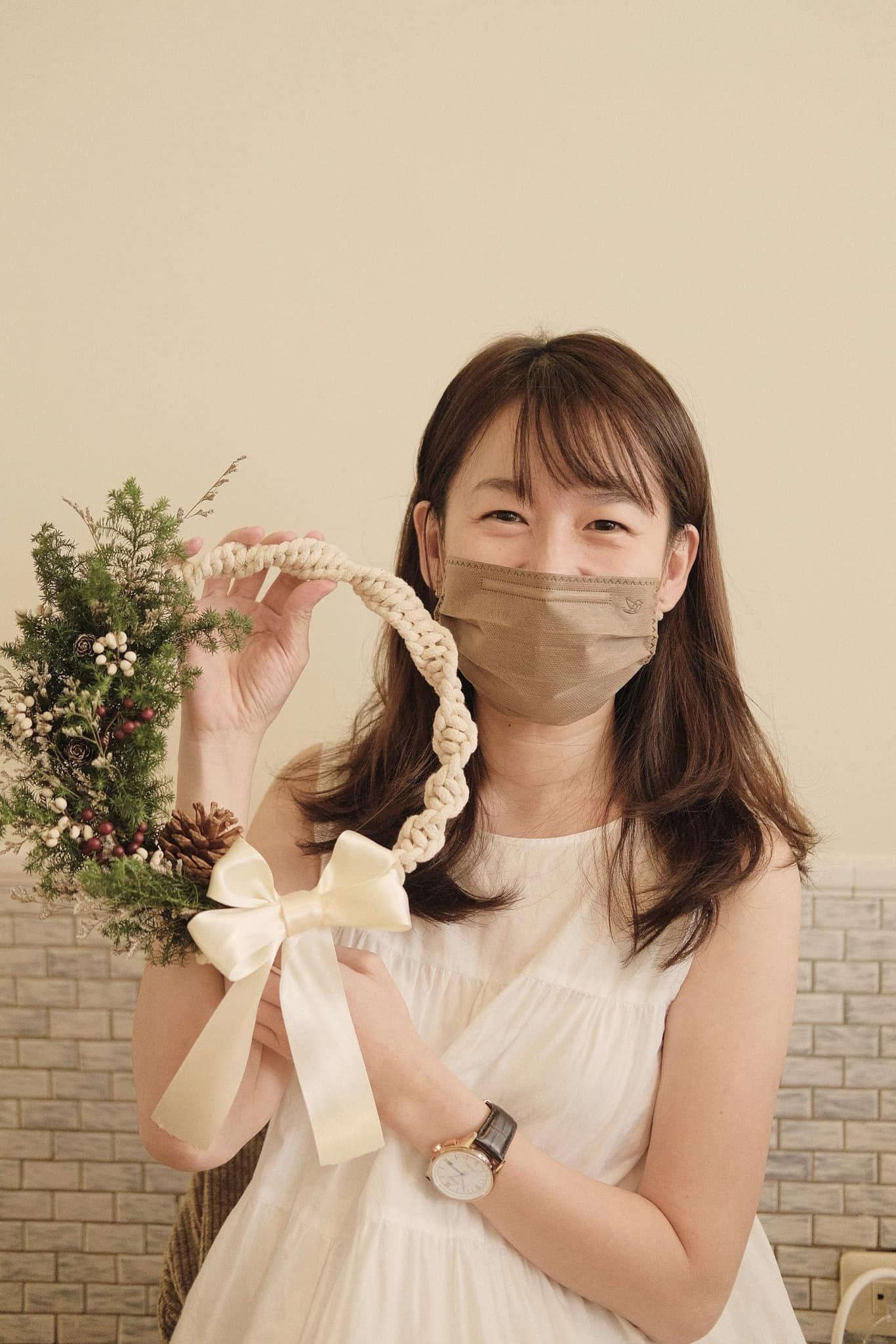 【台南課程】編織花圈/聖誕花圈/經典簡約款
