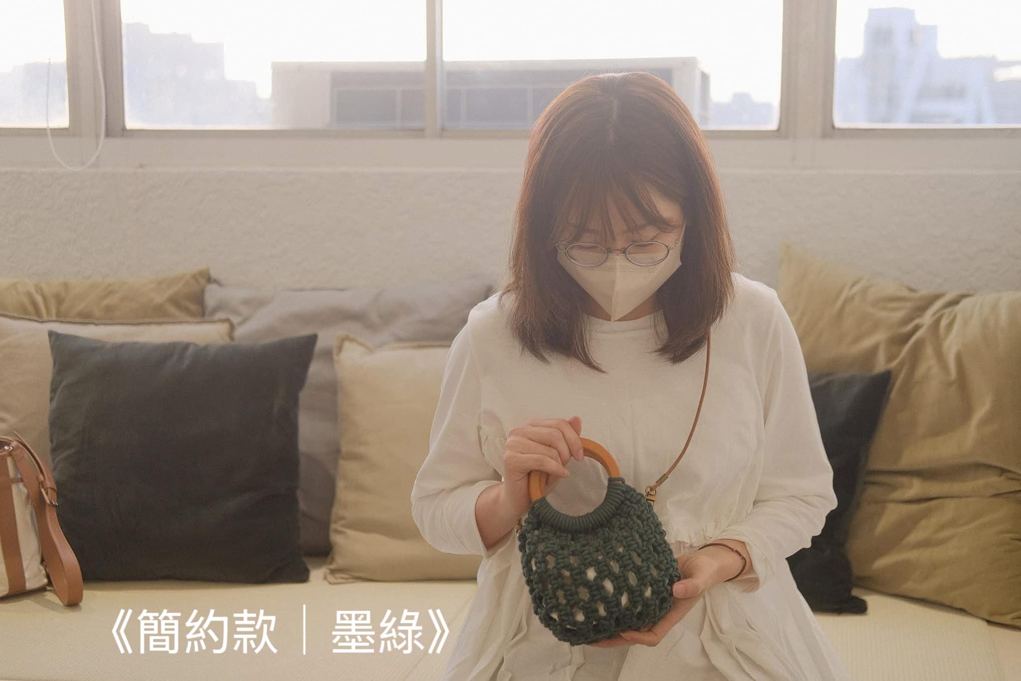 酪梨包(小)-木製編織包