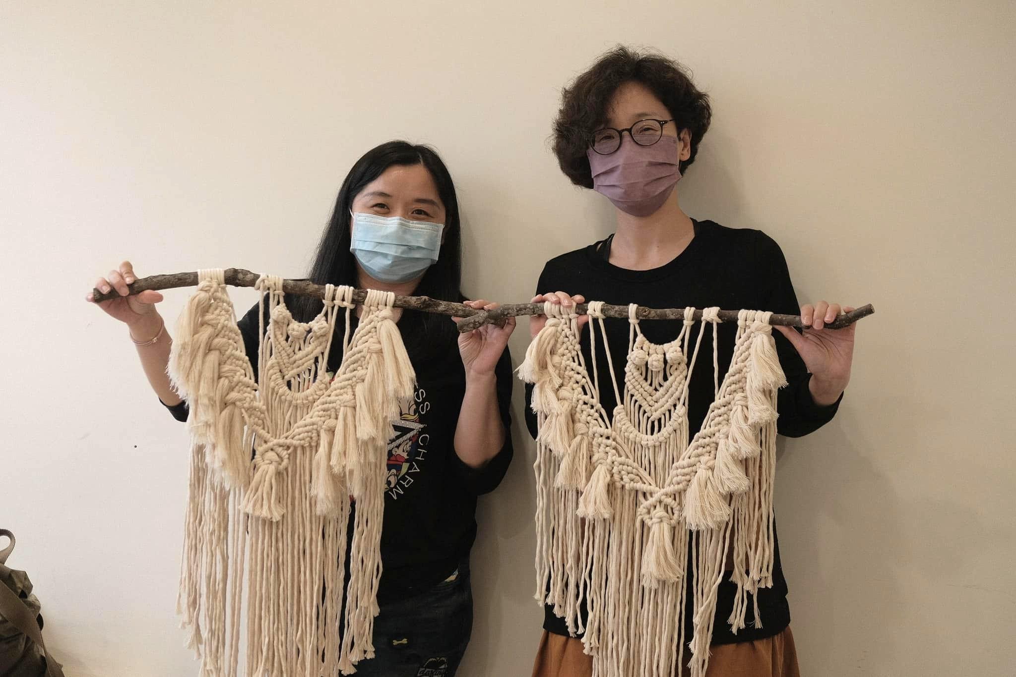 【台中課程】波西米亞編織壁飾