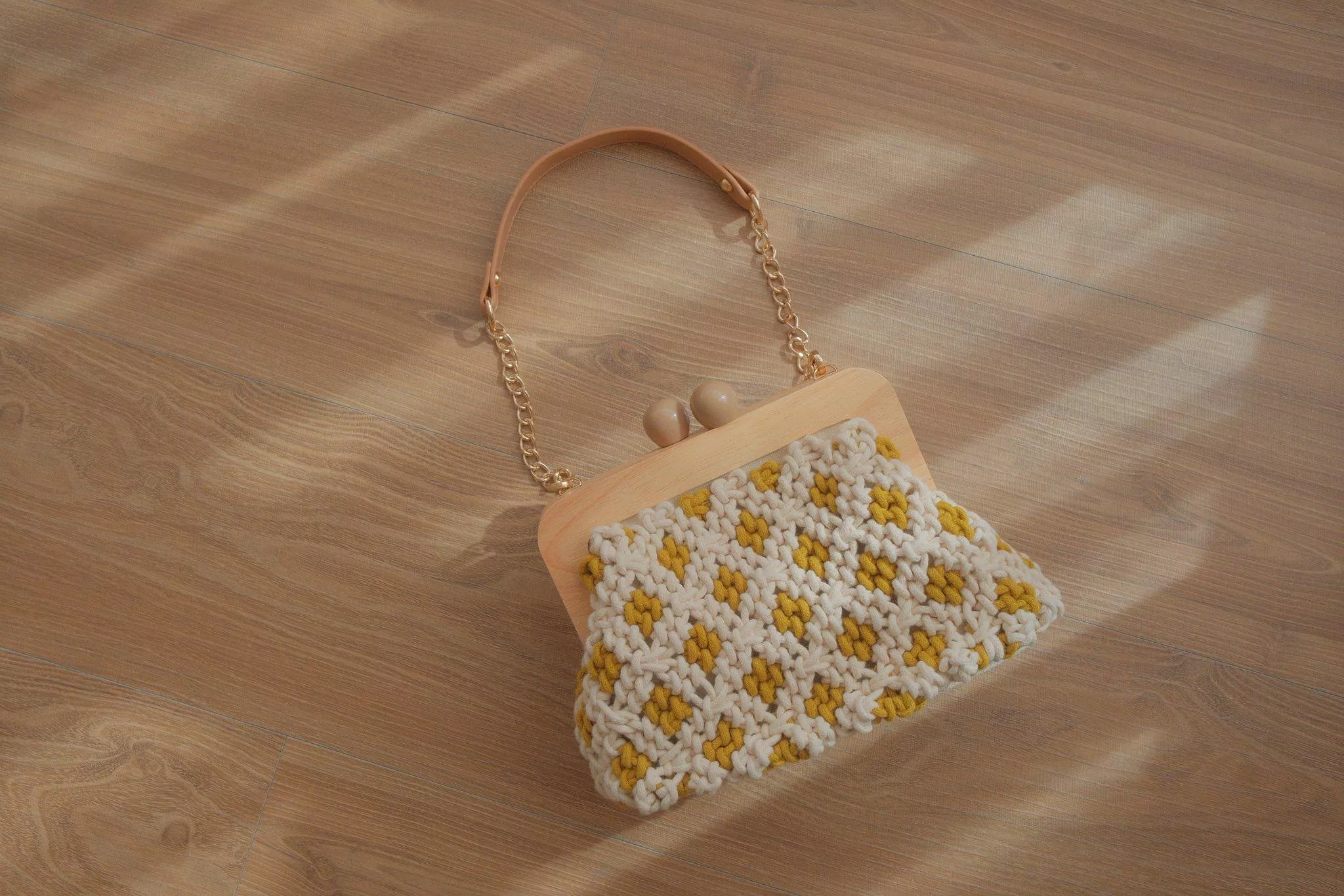 【台北課程】刺繡編織包-光之物語-Macrame Lv.3