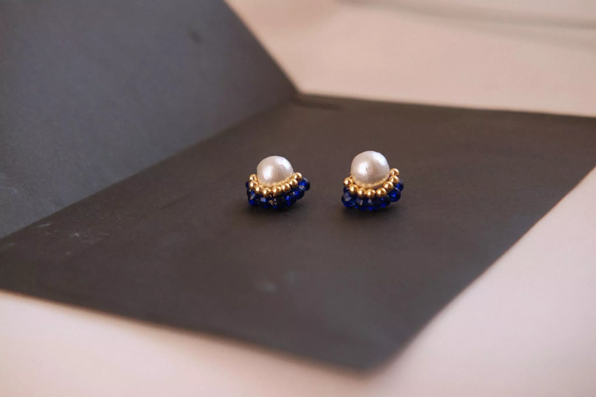 珠寶編織耳環/可改夾/西班牙舞