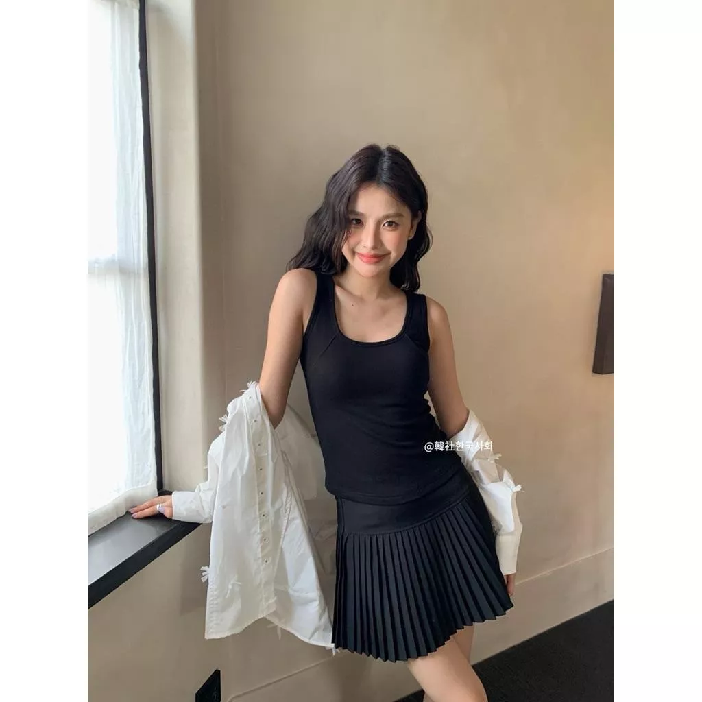 ʀ.ᴄʜ 磨毛發熱自帶 Bra 背心