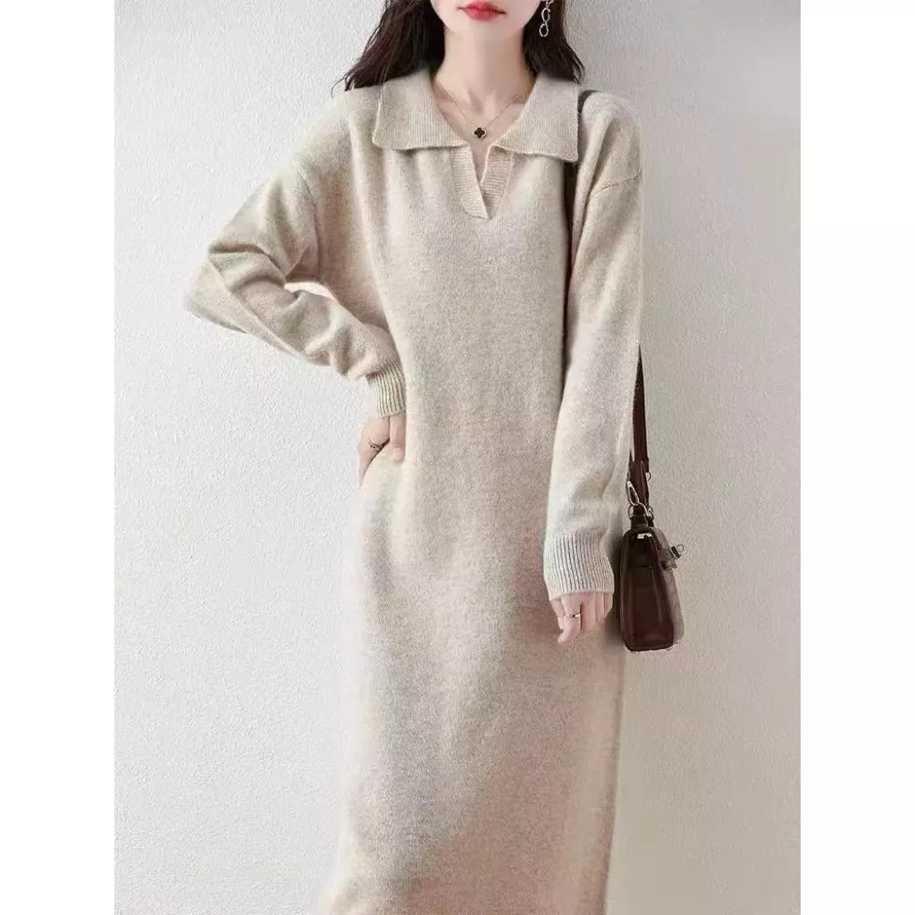 ʀ.ᴄʜ PORO針織長洋裝