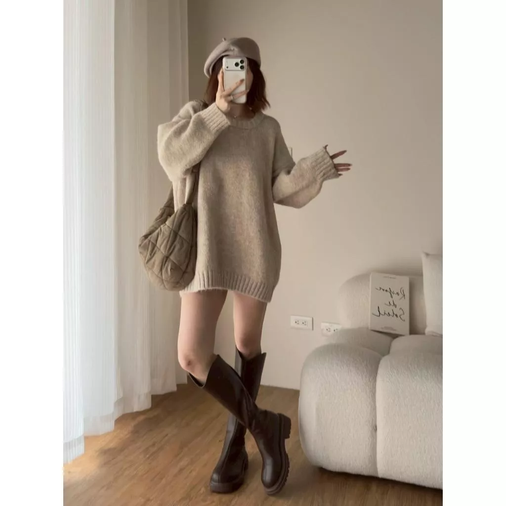 ʀ.ᴄʜ 大版寬鬆毛衣