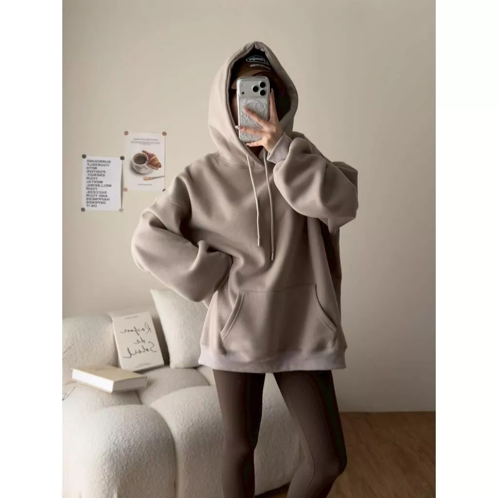 ʀ.ᴄʜ 大版寶寶絨連帽帽T