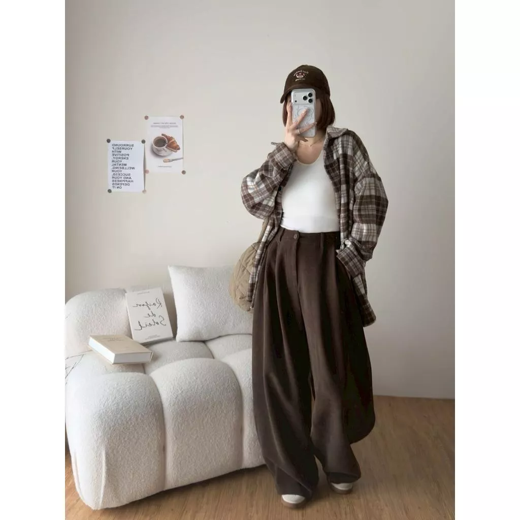 ʀ.ᴄʜ 雪泥爾彎刀長褲