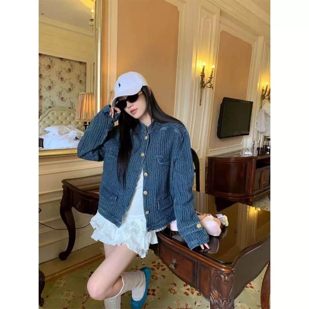 ʀ.ᴄʜ 小香感牛仔外套