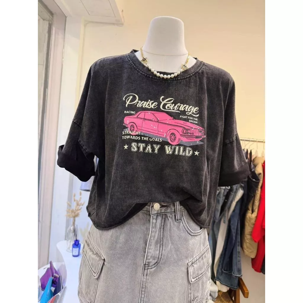 ʀ.ᴄʜ 水洗色棉T