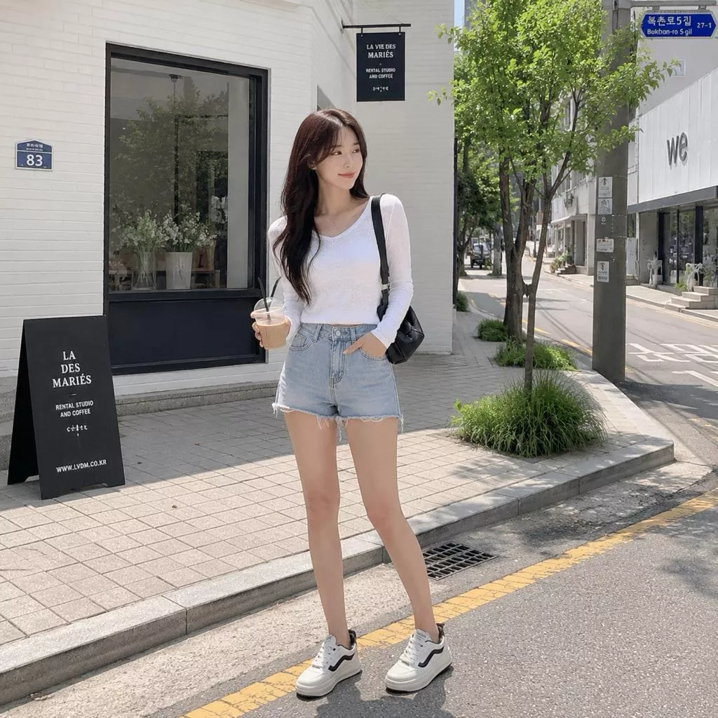 ʀ.ᴄʜ 🇰🇷正韓時尚百搭皮革厚底休閒小白鞋