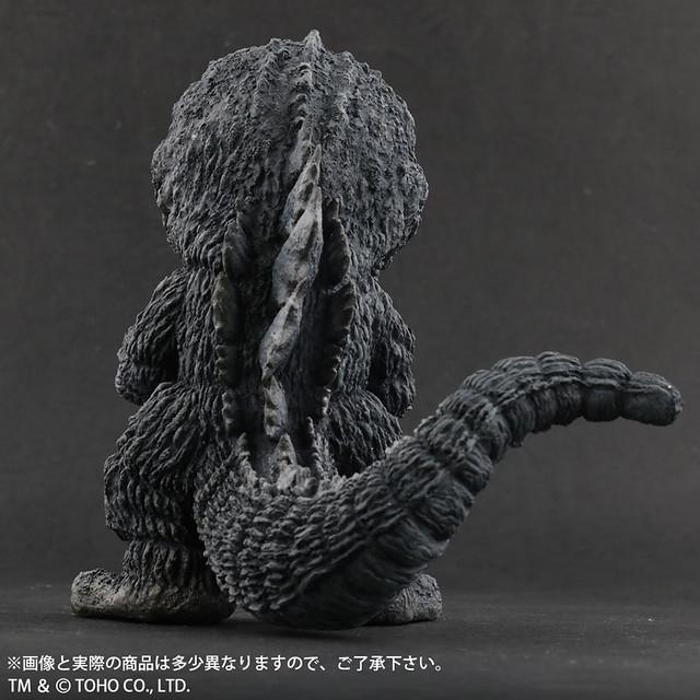 【怪獸天團】 X-PLUS Q版 初版 1971 哥吉拉vs黑多拉 富士裾野激鬥 普版