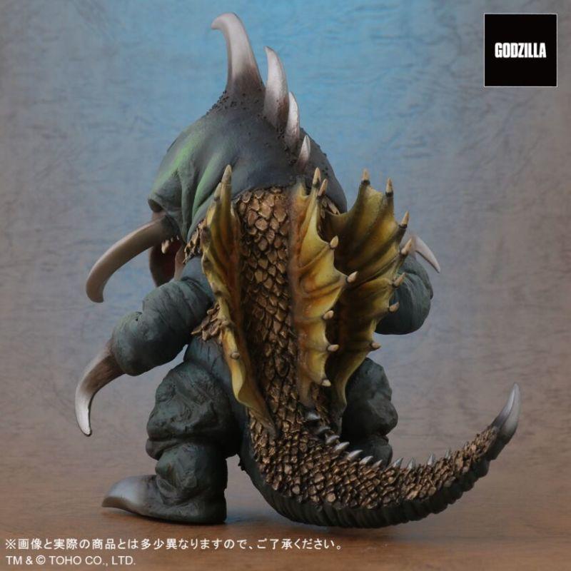 【怪獸天團】X-PLUS Q版 地球攻擊命令 哥吉拉 vs 蓋鋼 普版