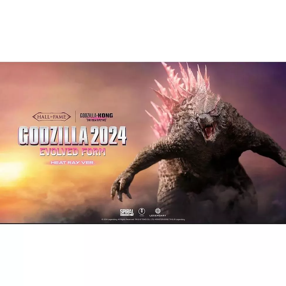 【怪獸天團】Spiral Studio 螺旋工作室 哥吉拉與金剛 新帝國 金屬粉哥吉拉 hert Ray