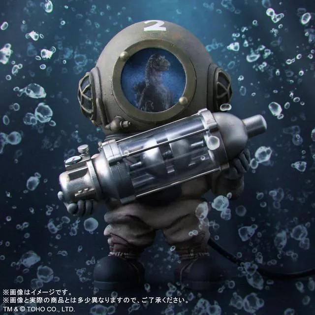 【怪獸天團】X-PLUS Q版 芹澤博士 總天然色 Ver.