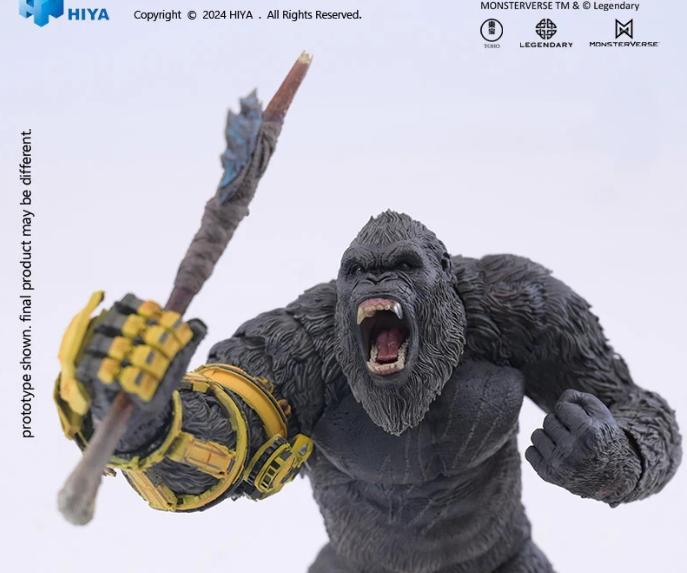 【怪獸天團】預購2025/Q2 海雅 HIYA 可動系列 2024 哥吉拉與金剛 新帝國 金剛 Beast 手套版