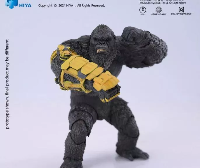 【怪獸天團】海雅 HIYA 可動系列 2024 哥吉拉與金剛 新帝國 金剛 Beast 手套版