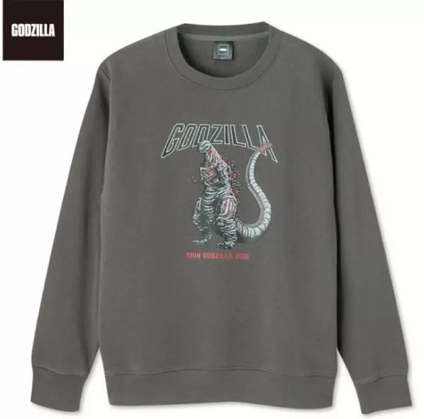 【怪獸天團】日版 2016 正宗哥吉拉 第四型態 長袖大學T
